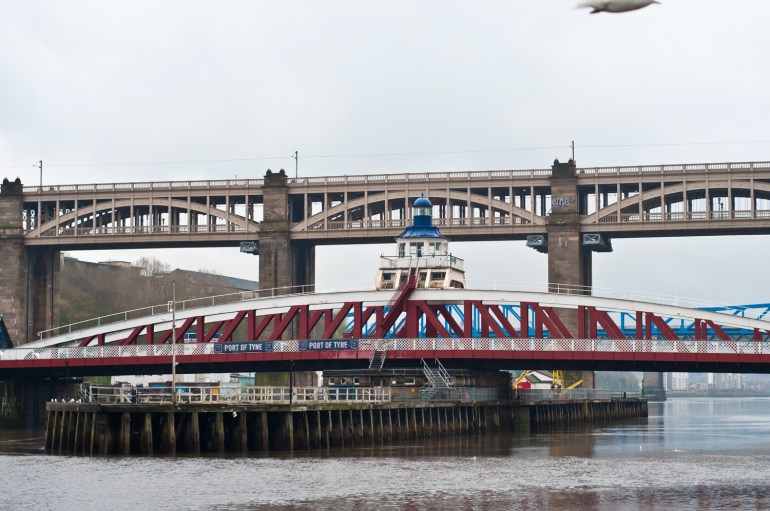 Across the Tyne River