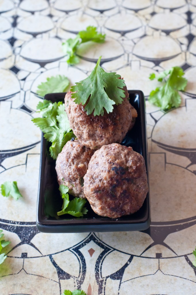 My attempt to 'sex up' meatballs. 