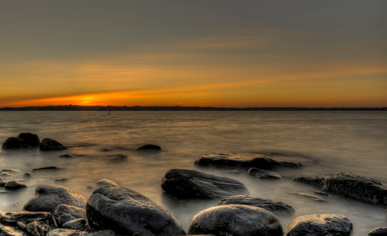 Sunset - Narragansett Bay - taken by my DH