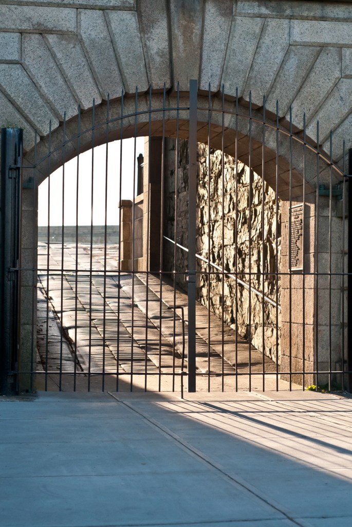 Fort Adams golden light