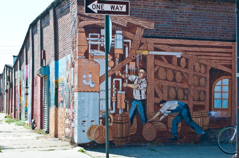 Where they keep the whiskey